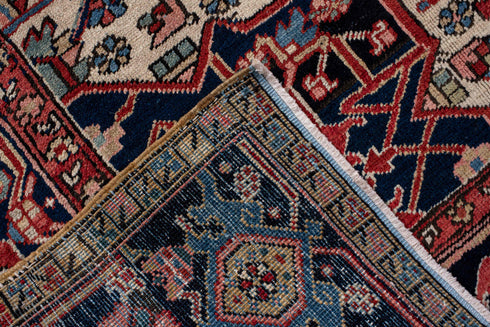 Antique Heriz Area Rug (8' x 11')